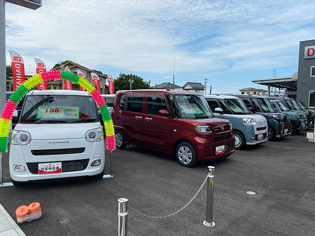 中古車展示場